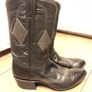 Laramie Handmade vintage cowboy boots size 7
